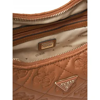 Guess kabelka eko kůže hnědá