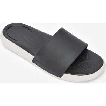 Pánské pantofle DECATHLON Pánské pantofle k bazénu Fit 900 43 BÍLÁ|ČERNÁ