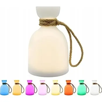 Lampička Noční lampa s USB nabíjením RGB s dálkovým ovládáním