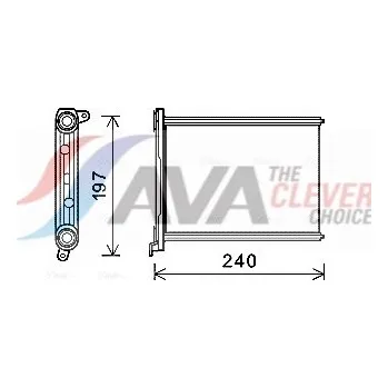 Výměník tepla Výměník tepla, vnitřní vytápění, RT6569