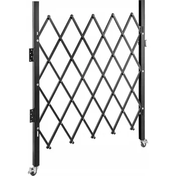 brána VEVOR SSFDMDM1.5X1.67M1V0 180 x 155 cm černá