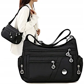 Kabelka DaBoLa kabelka polyester černá