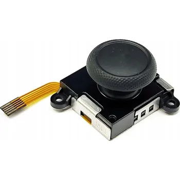 Herní konzole Analogová 3D páčka joystick s Hallovým efektem pro Nintendo Switch – bílá