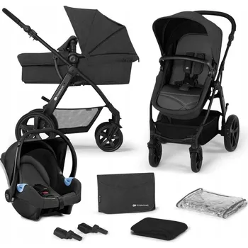 Kočárek Kočárek 3v1 Kinderkraft MOOV CT BLACK