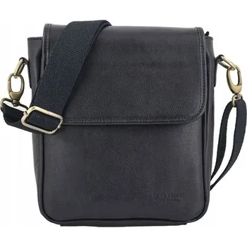 Barberinis kabelka přes rameno přírodní kůže lícová černá