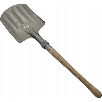 Lopata Originální hliníková lopata na sníh, vojenská sapek Švýcarsko 1939, demobilizovaná