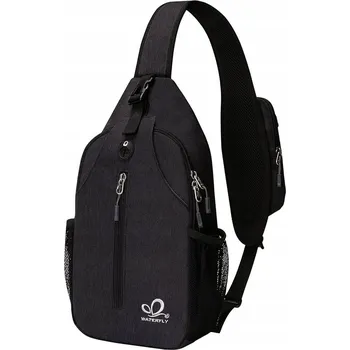 WATERFLY Taška přes rameno LEDVINKA POUZDRO Černá