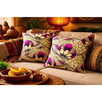 Povlak na polštářek Povlak na polštářek_Květinová spirála