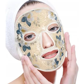 Pleťová maska Maska do twarzy w płachcie Chłodząca maska komprese s chladivým teplem