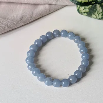 Krejčovské nůžky Annie's Knit Náramek z minerálů –⁠⁠⁠⁠⁠⁠ angelit