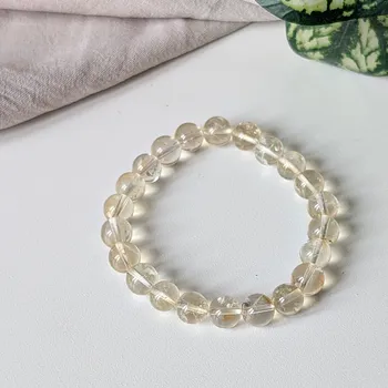 Krejčovské nůžky Annie's Knit Náramek z minerálů –⁠⁠⁠⁠⁠⁠ citrín