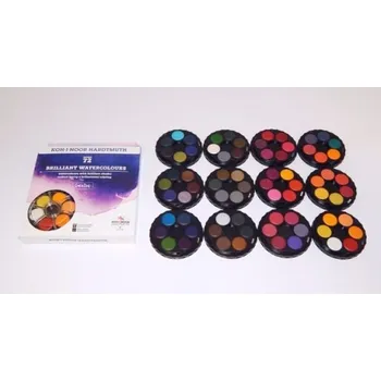 Výtvárné potřeby KOH-I-NOOR Barvy 174507/18 72 barev brilantní