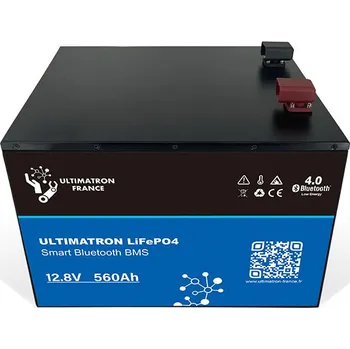 ULTIMATRON LiFePO4 Smart BMS 12,8V/560Ah 7168Wh ULM-12-560