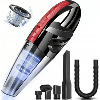 Vysavač MINI AKUMULÁTOROVÝ RUČNÍ VYSAVAČ DO AUTA 6KPA VÝKONNÝ 120W NABÍJECÍ