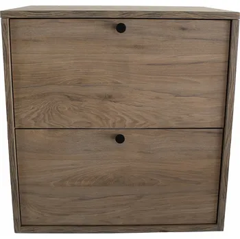 Koupelnový nábytek Skříňka pod umyvadlo do koupelny 60 cm Ořech Tmavý Belino