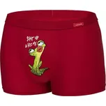 Pánské boxerky Frog - M / červená