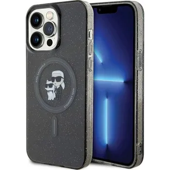 Pouzdro na mobilní telefon Zadní Kryt Karl Lagerfeld pro Apple iPhone 15 Pro Max, černý