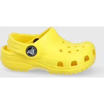 Dámská obuv Dětské pantofle Crocs DS.CLOG.T.206990.PPYY.G žlutá 11X, EUR 24/25