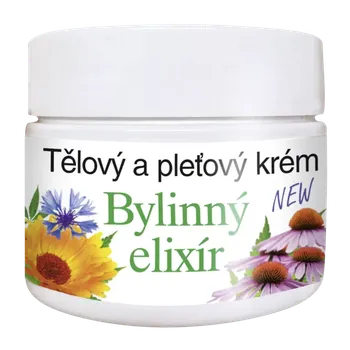 Tělový krém Bione Cosmetics Bylinný elixír krém na obličej a tělo 260 ml