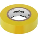 Lepicí izolační páska REBEL (0,13 mm x 19 mm x 20 yd) žlutá