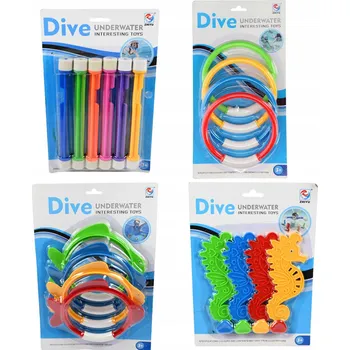 HRAČKY NA POTÁPĚNÍ PLAVÁNÍ DO VODY 17KS