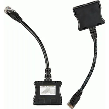 Síťový kabel ASS030065510 RJ45 splitter 1xRJ45 male /15cm cable/ 2xRJ45 female