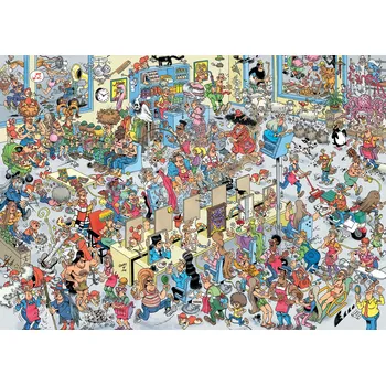 Puzzle Jumbo Puzzle 1000 dílků JvH U kadeřníka 1000 dílků JUMBO Puzzle