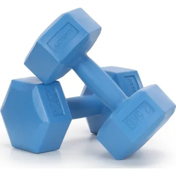 Sada činek 2x2,5 kg HEX ACTIGET ACT0160 modrá