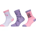 Erve Ponožky Harry Potter - 3 ks, bílá/fialová Barva: Bílá, Velikost: 23-26