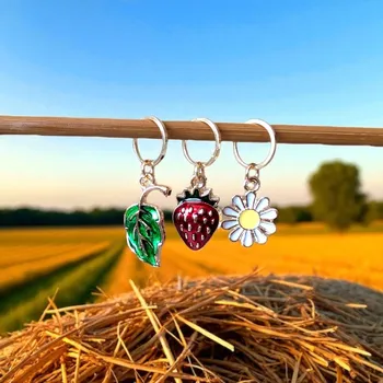 Nástroj na niť a příze Annie's Knit Značkovač Jahůdka