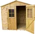 Zahradní domek 4iQ Group Dřevěný zahradní domek na nářadí 191 x 223 x 210 cm borovice