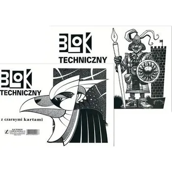 Výtvarný papír Skicák A4/10l černý KRESKA