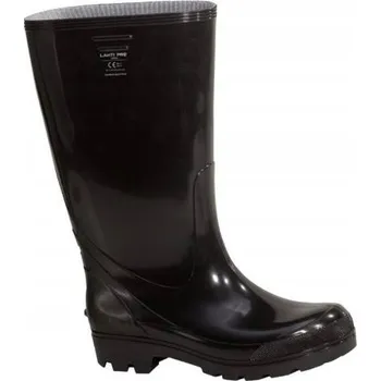 Pracovní obuv HOLÍNKY PÁNSKÉ ČERNÉ VYSOKÉ, PVC, OB SRA, "45", CE, LAHTI