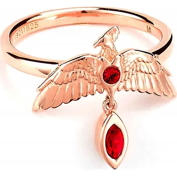 Prsten Harry Potter Stříbro 925/1000 Fénix Fawkes Růžové Zlato