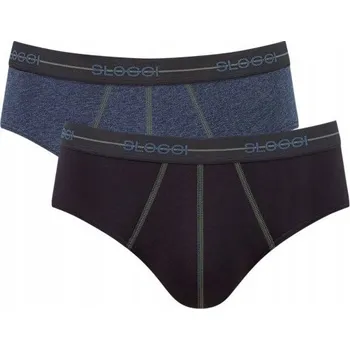 Slipy 2 x Pánské Slipy sloggi Start Midi C2P M