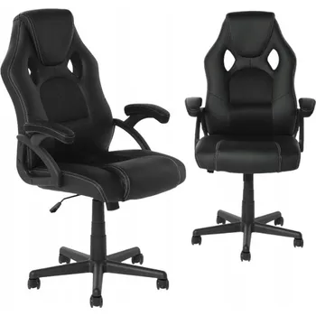 KANCELÁŘSKÁ OTOČNÁ ŽIDLE HERNÍ STIG CZARNY