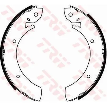 Brzdová čelist Sada brzdových čelistí TRW GS6181