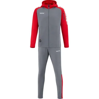 Saller X.72 Reprezentační souprava BARVA: 580 šedá-červená, Velikost: S Stylová funkční souprava pro trénink i volný čas