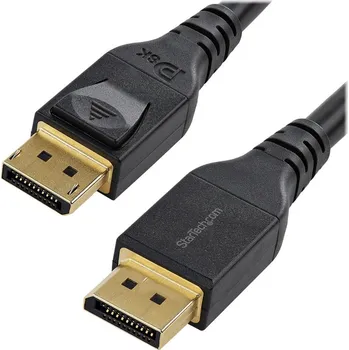 Video kabel StarTech.com 13ft/4m VESA Certified DisplayPort 1.4 Cable, 8K 60Hz HBR3 HDR, Super UHD DisplayPort to DisplayPort Monitor Cord, Ultra HD 4K 120Hz DP 1.4 Video Cable M/M DP Connectors - DP 1.4 Latching Cable - kabel DisplayPort - DisplayPort do DisplayPort