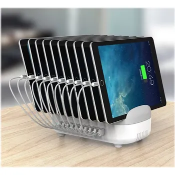 Compulocks 10 Ports USB Charging Dock Station With EU Plug dobíjecí stanice - USB - 120 Watt
