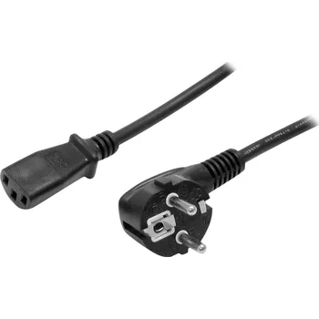 Napájecí kabel StarTech.com 2m (6ft) Computer Power Cord, 18AWG, EU Schuko to C13 Power Cord, 10A 250V, Black Replacement AC Cord, TV/Monitor Power Cable, Schuko CEE 7/7 to IEC 60320 C13 Power Cord - PC Power Supply Cable - elektrický kabel - power IEC 60320 C13 do powe