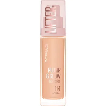 Make-up Maybelline Lifter Plump & Glow rozjasňující make-up pro přirozený vzhled 30 ml