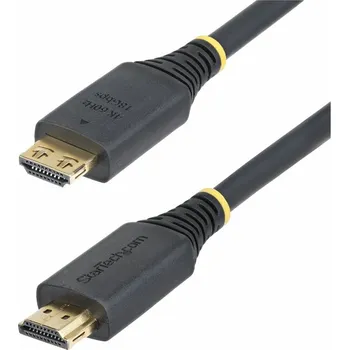 Video kabel StarTech.com 15ft High Speed HDMI Cable w/Gripping Connectors, 4K 60Hz - kabel HDMI s ethernetem - 4.5 m