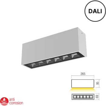 Venkovní osvětlení LED venkovní stropní svítidlo 1120 lm 2700K IP65 bílá REDO AROOS 91241-DALI