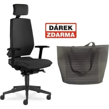 Židle kancelářská LD Seating STREAM 285 SYS, područky, černá