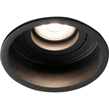 Bodové svítidlo HYDE R zapuštěné nastavitelné kruhové stropní svítidlo, černá - FARO