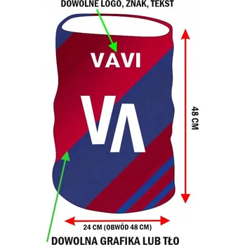 Šátek Multifunkční šátek s vlastním potiskem – personalizace pro každou příležitost