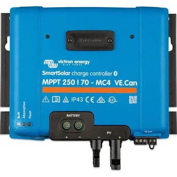 solární panel Victron Energy SmartSolar MPPT 150/85-MC4 VE.Can solární regulátor