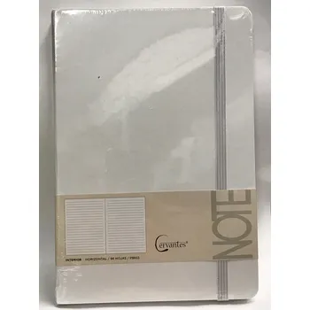 Blok Notes A5 Cervantes bílý