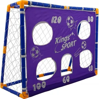 Obraz Fotbalová branka s tréninkovou plachtou 100x135x55 cm